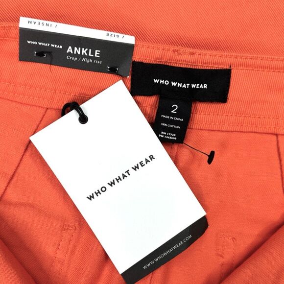 Who What Wear Ankle Cropped High Rise Jeans - Size 2 - Picture 6 of 6